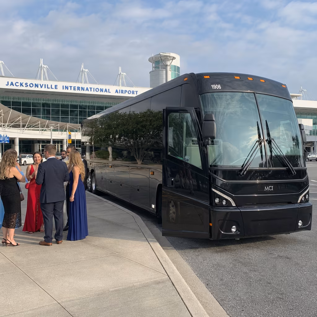 Rent a Bus to Jacksonville International Airport (JAX)