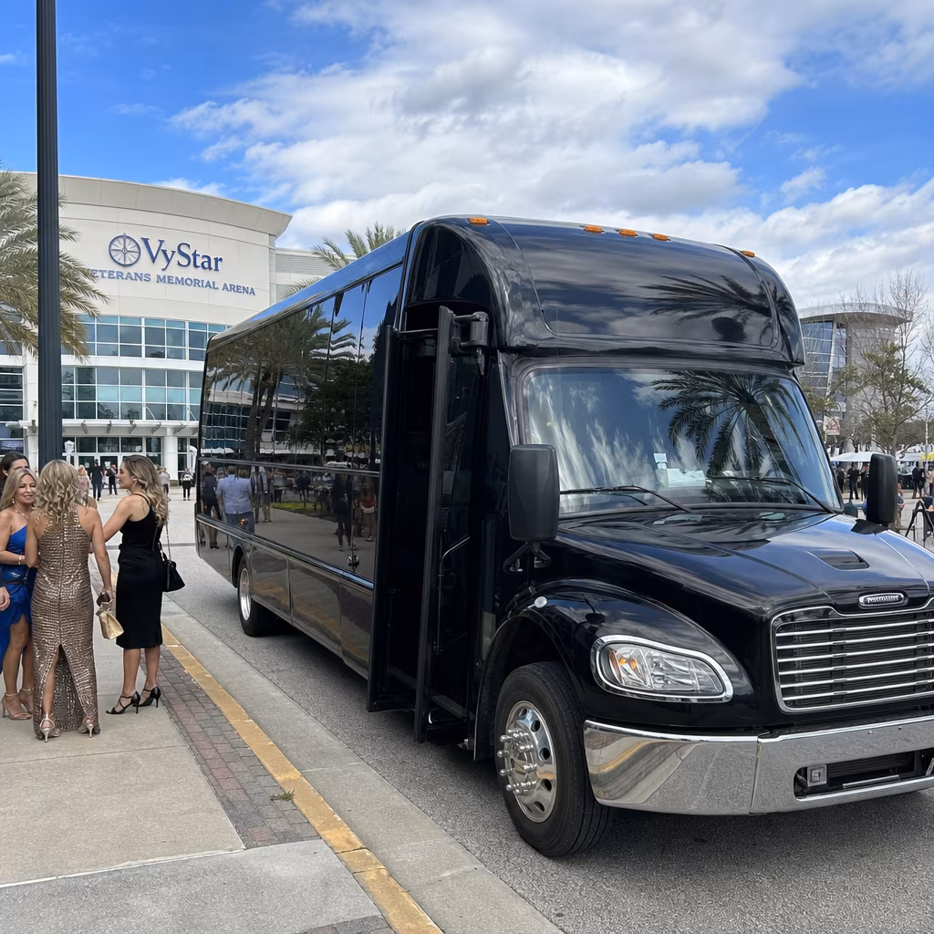 Rent a Bus to VyStar Veterans Memorial Arena