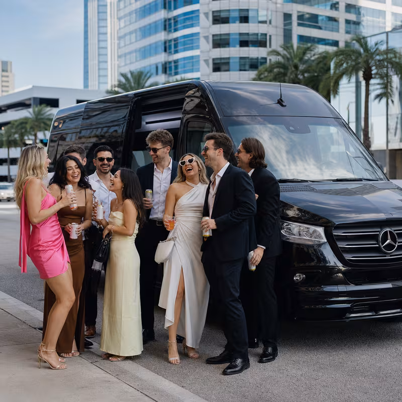 Jacksonville Bachelor & Bachelorette Transportation fleet vehicle