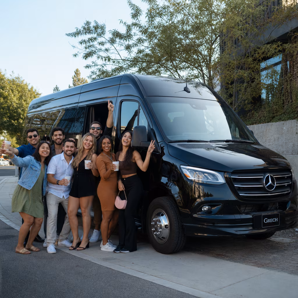 Birthday party bus