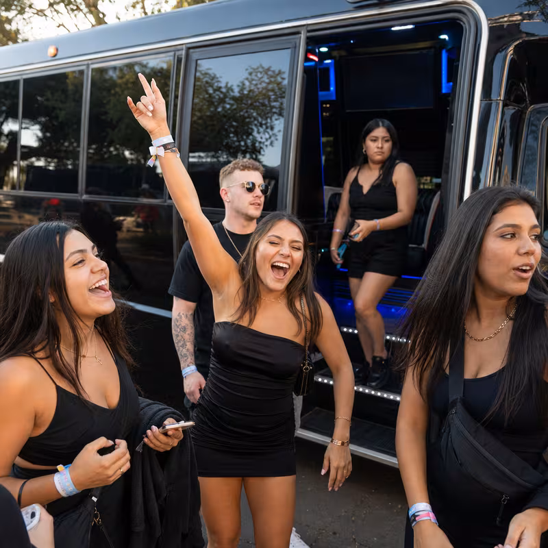 Jacksonville Concert Transportation fleet vehicle