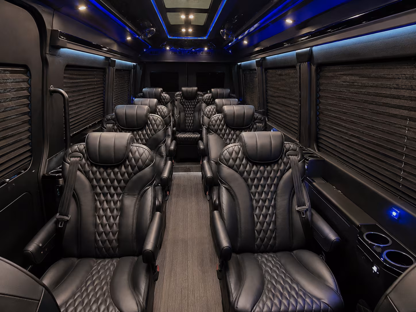 Jacksonville Airport Shuttle & Transportation party bus exterior