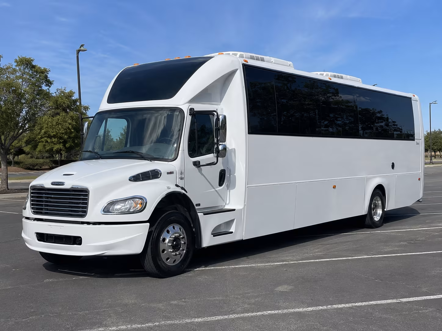 Jacksonville Birthday, Sweet 16, & Quinceañera Transportation party bus interior