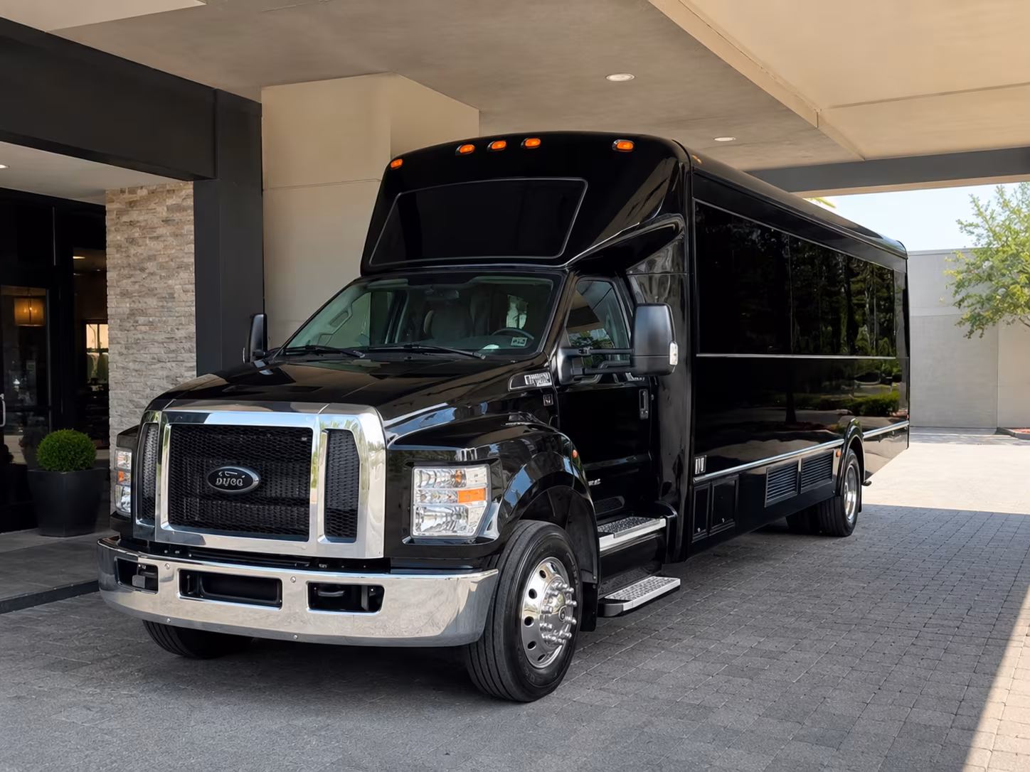 Jacksonville Concert & Music Festival Transportation party bus exterior