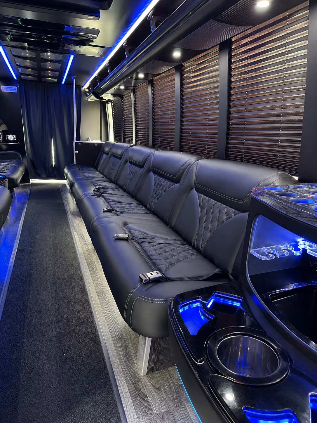 Jacksonville Concert & Music Festival Transportation party bus exterior
