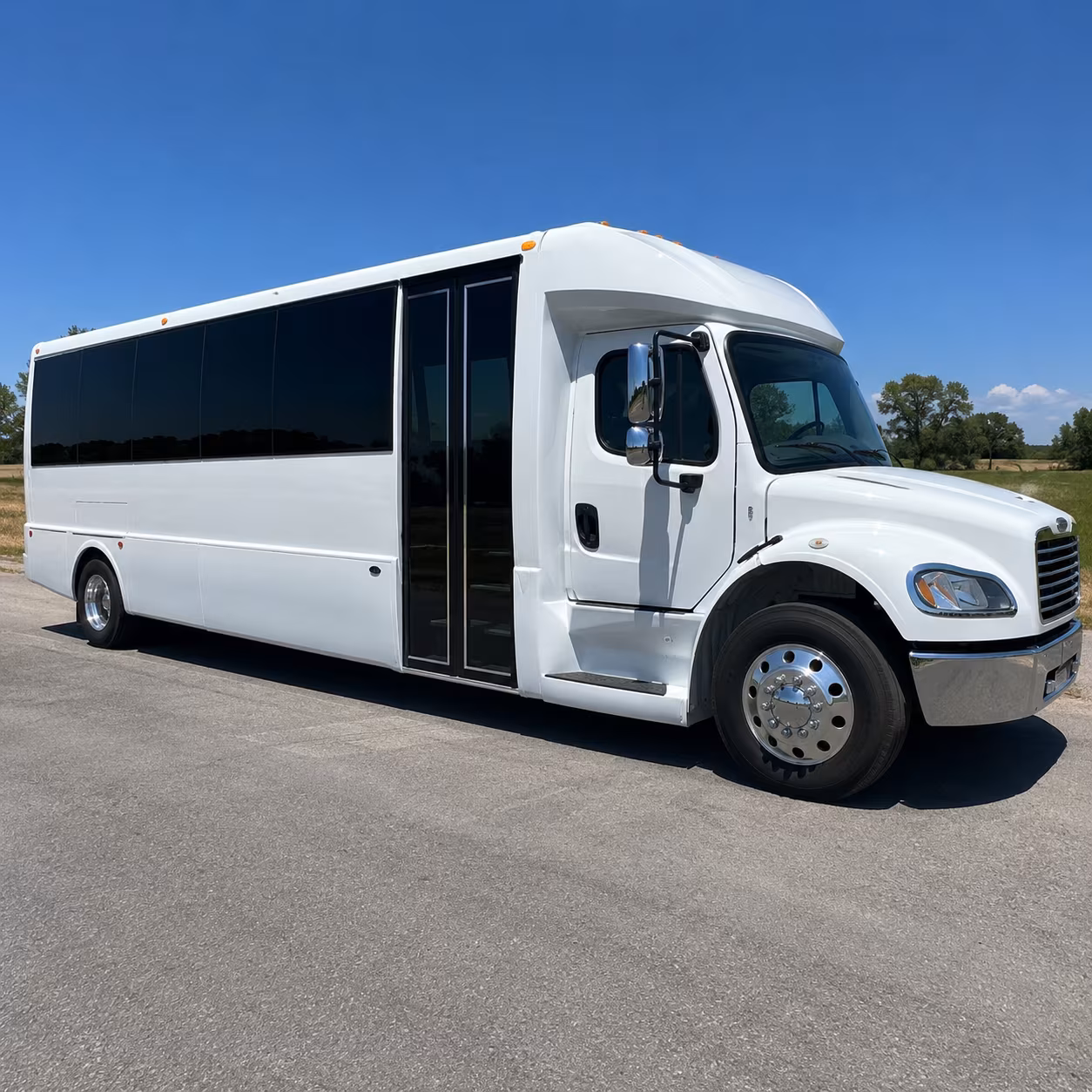 Jacksonville Corporate Transportation party bus exterior