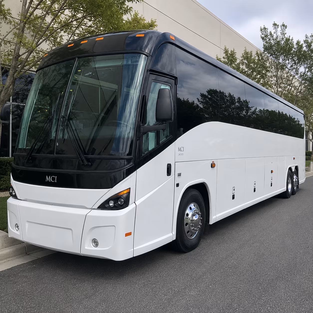 Jacksonville Corporate Transportation party bus exterior