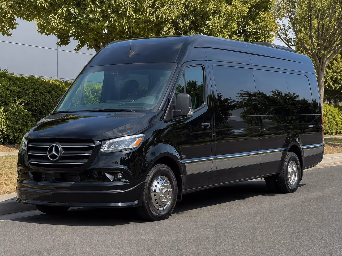 Jacksonville Corporate Transportation party bus exterior