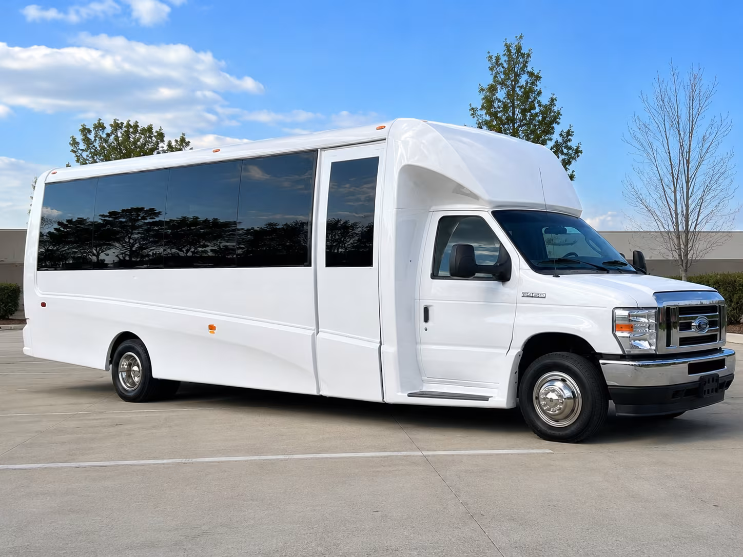 Jacksonville Corporate Transportation party bus exterior