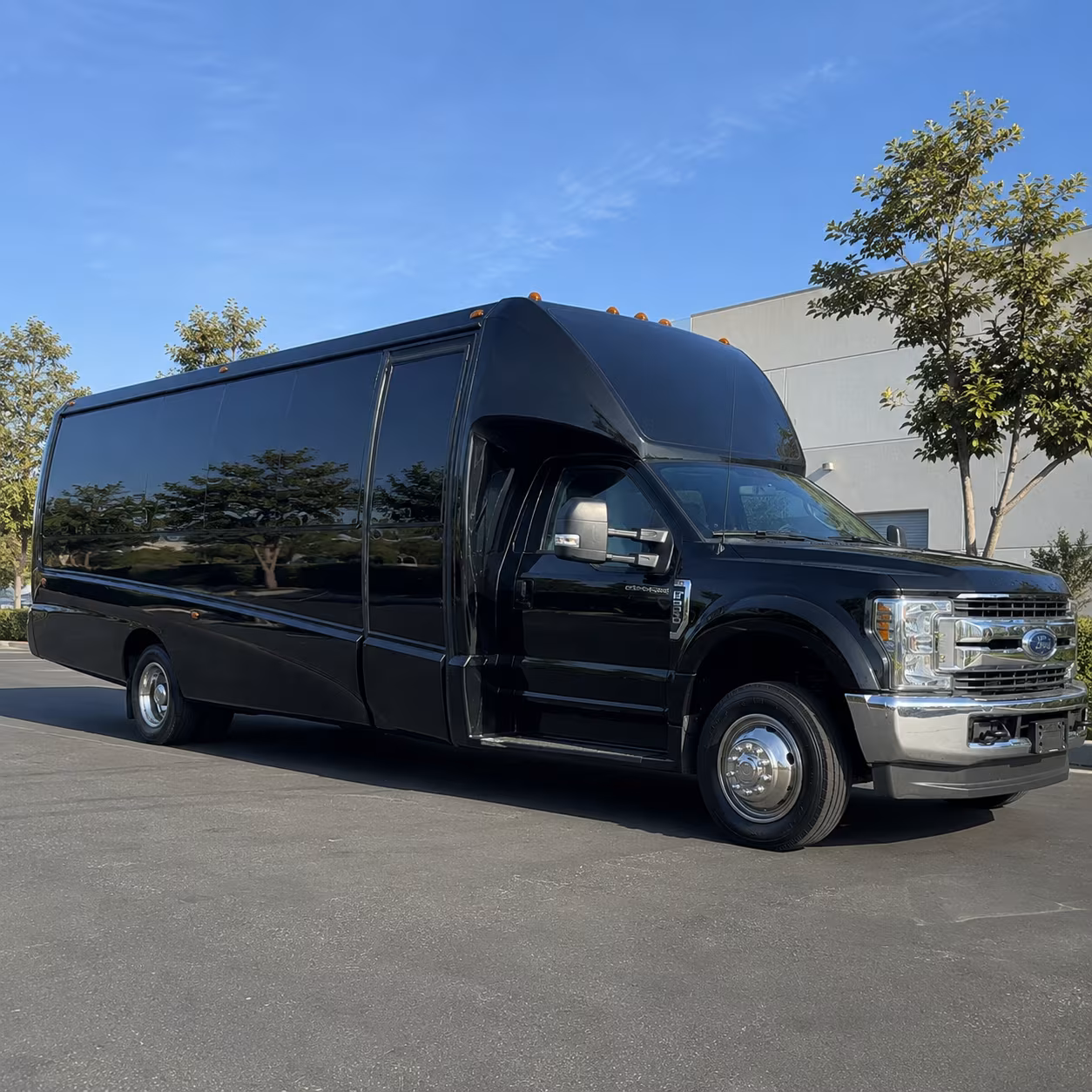 Jacksonville Private Event Transportation party bus exterior