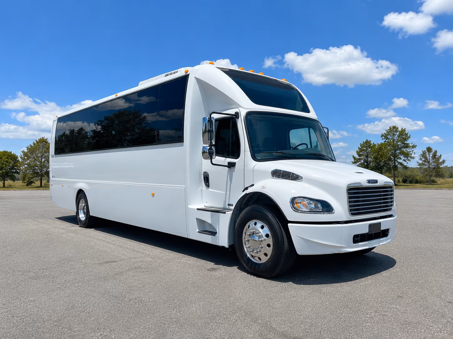 Jacksonville Private Event Transportation party bus exterior