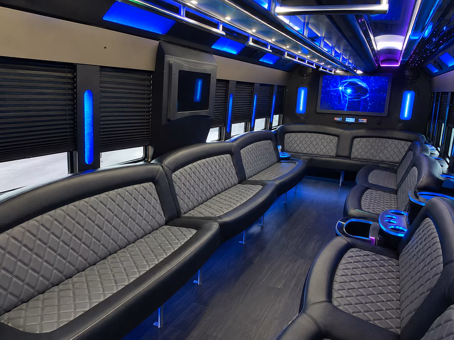 Jacksonville Private Event Transportation onboard seating
