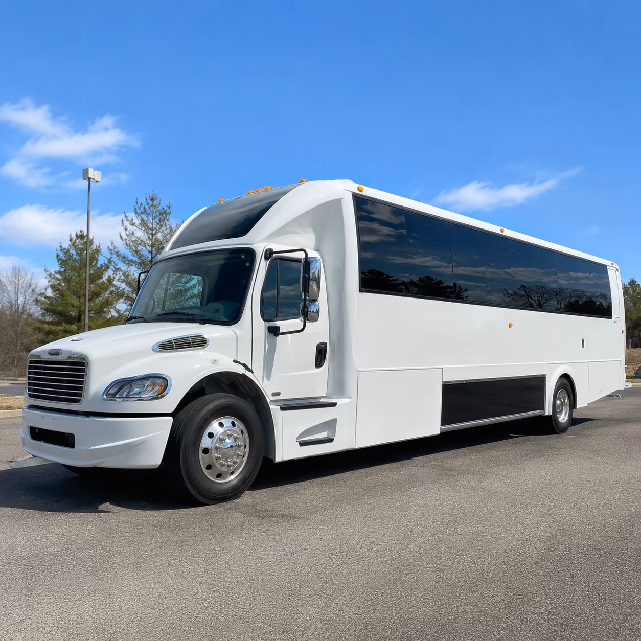 Jacksonville Prom & Homecoming Transportation party bus exterior