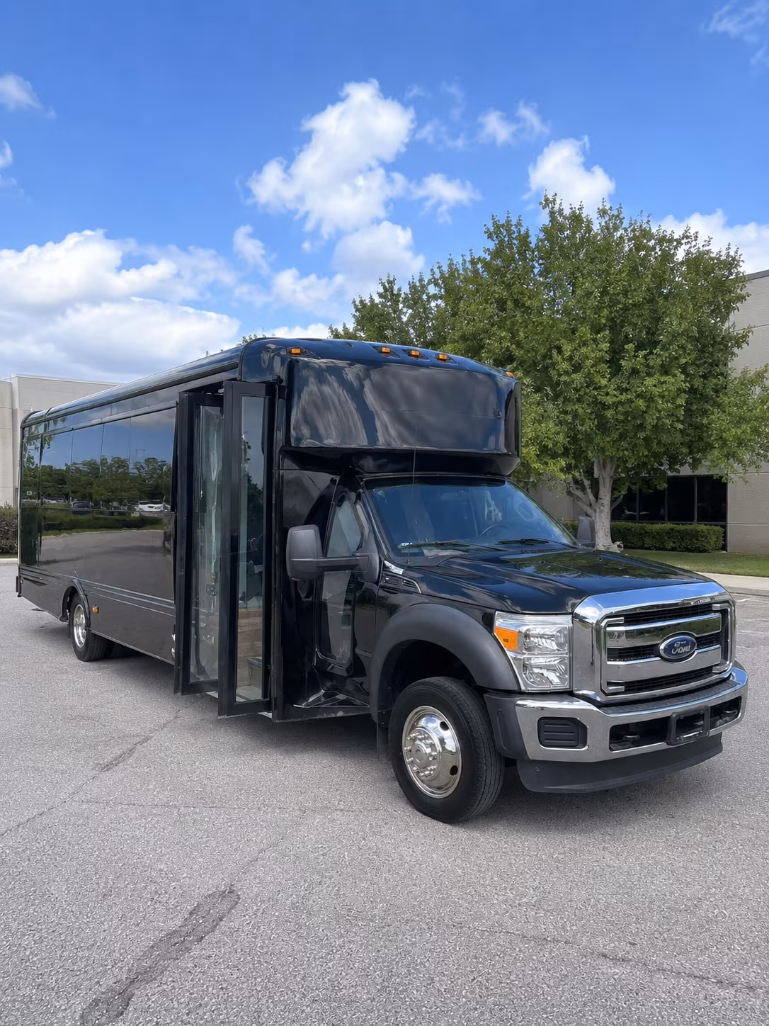 Jacksonville Sporting Event Transportation party bus exterior