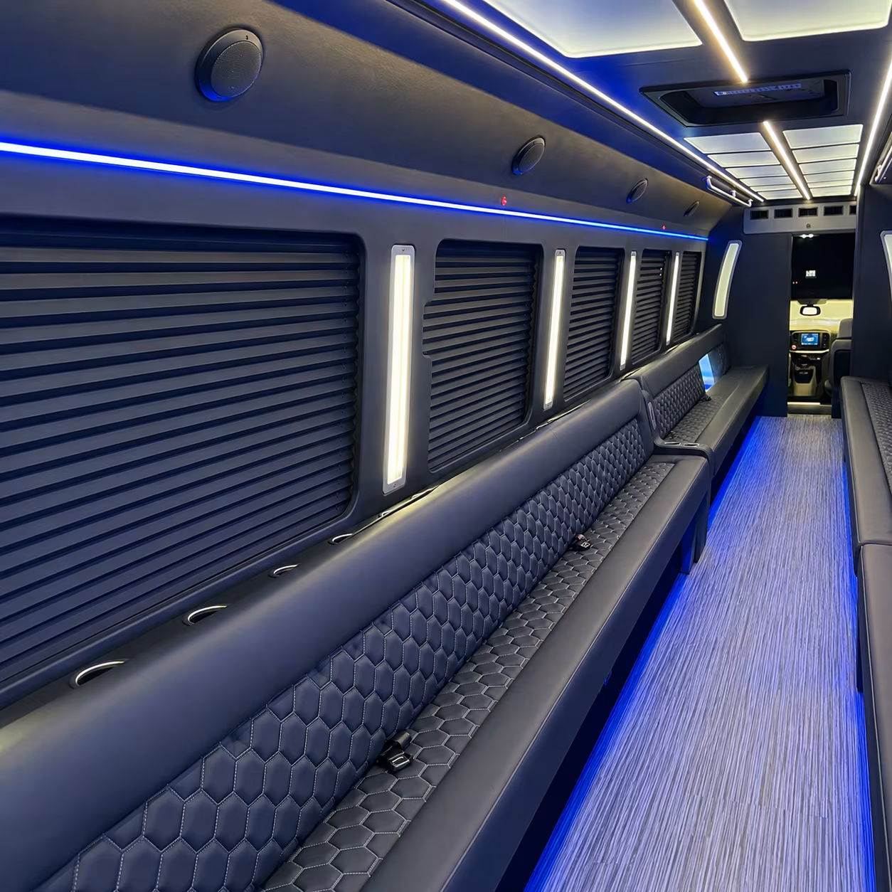 Jacksonville Sporting Event Transportation party bus exterior