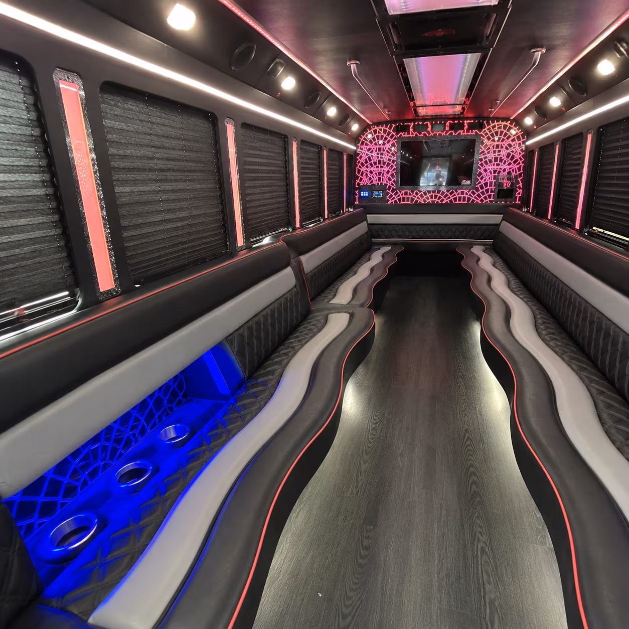 Jacksonville Sporting Event Transportation onboard seating