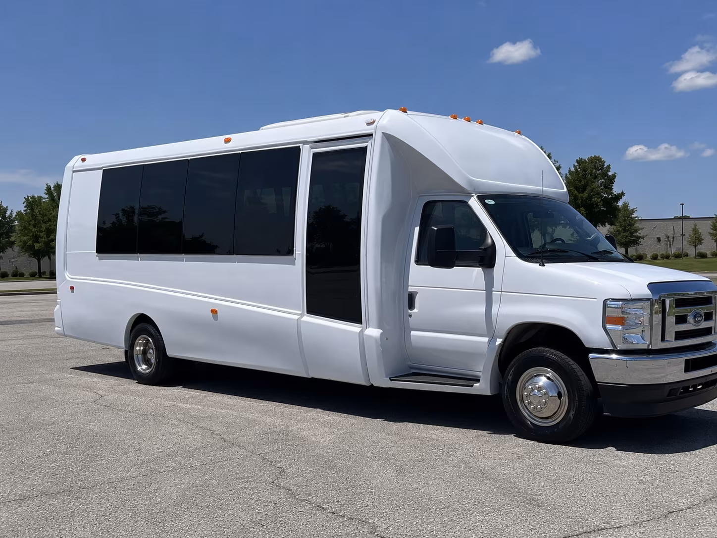 Jacksonville Sporting Event Transportation party bus exterior