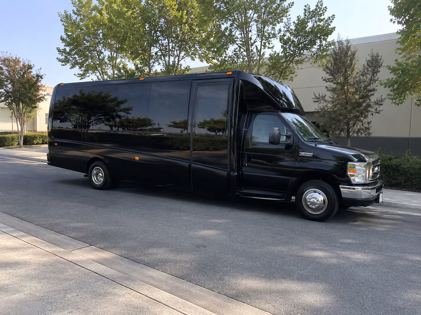 Jacksonville Wedding Transportation party bus exterior