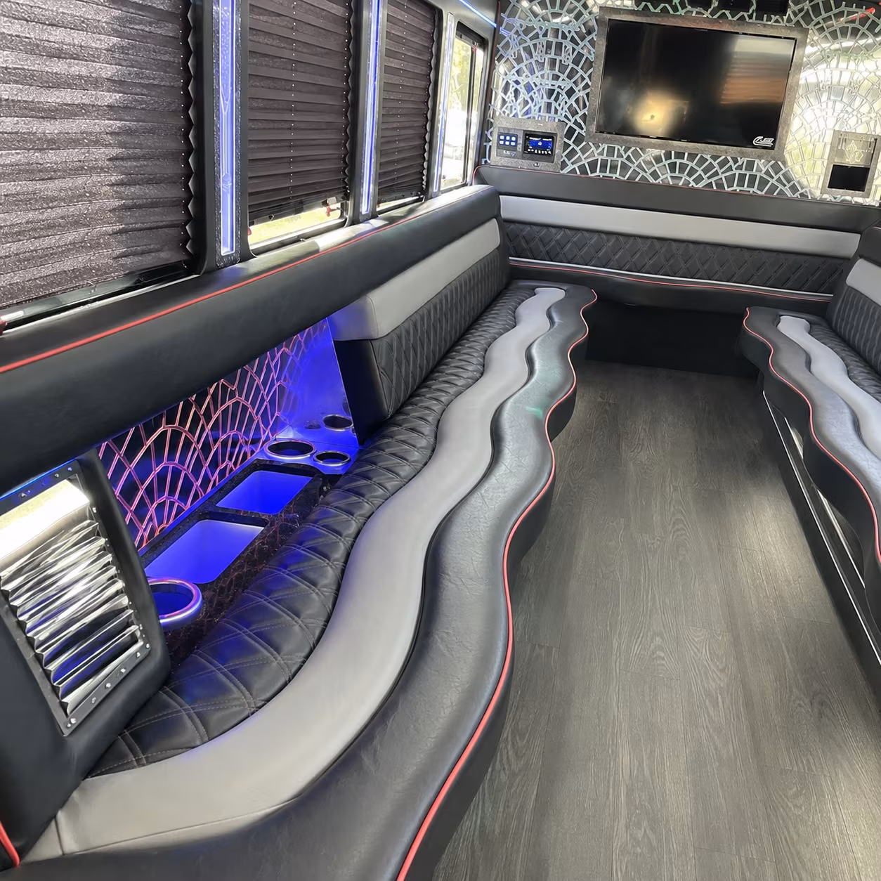 Jacksonville Winery Tour & Pub Crawl Transportation party bus exterior