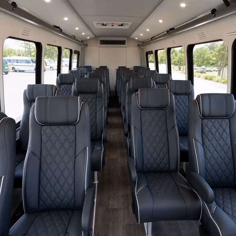 minibus interior