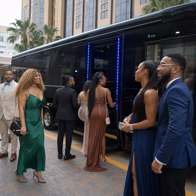 Private event transportation