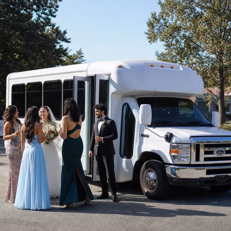 Jacksonville Wedding Transportation fleet vehicle