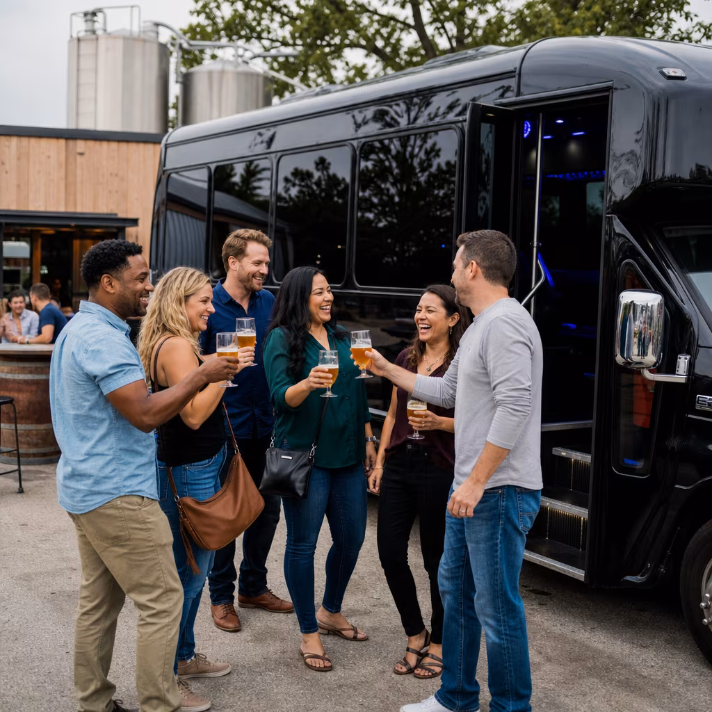 Jacksonville Winery Tour & Pub Crawl Transportation